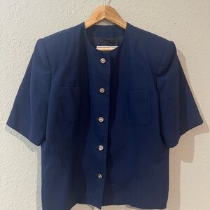J. Gallery Midnight Blue Blazer